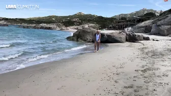 Lara CumKitten Fremdfick im Badeanzug Strand Quickie mit Mega Facial 07.07.19