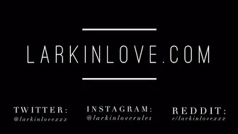 Larkin Love Stocking Legs, Ass, And Pussy JOI