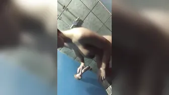 hannahbrooks25 16 12 11 120 look what a did in the gym showers! fking filthy he he xxx