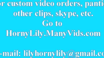 HornyLily (aka HornyLilyxxx aka MySexyLily) manyvids_FREE MVTube Horny Lily - Mommy Exorcising Your Evil Penis