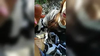 Clea Gaultier onlyfans 13 05 2018 Blowjob in wood quad tracking 3 kc4CY3iC21xX