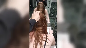 Damania, ur secret girlfriend, slutty Stylish blonde exudes on the couch