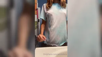 Amira Brie, Princess Amira B, brieamira Young schoolgirl shines with holes