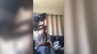 Edwina Isaacs (edwinacarlaisaac) onlyfans Hot babe strips and jerks off