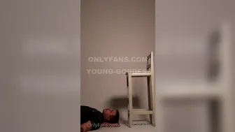 Young Goddess aka young onlyfans Blonde slut caresses sex lips