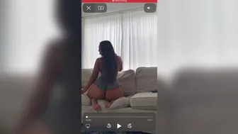 Camila Bernal aka camilabernal  onlyfans Naughty babenka - caresses big tits