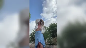 Eliza Rose Watson aka elizarosewatson onlyfans Wonderful bitch caresses her slim body-