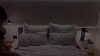 Eva Generosi aka nofacefreak_ onlyfans gorgeous prostitute caresses pussy in the forest